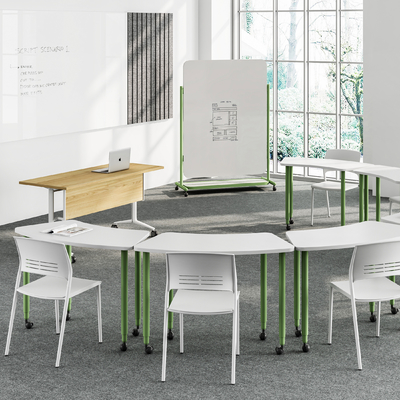 FLEX Practicality Modular Conference Tables On Wheels For Collaborative Training Spaces