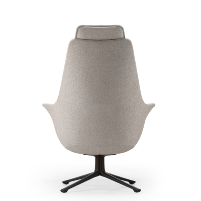 Modern Fabric Comfortable Supreme Seating Office Lounge Chair And Ottoman