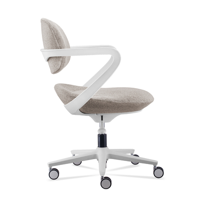 Compact Shell Shaped Modern Office Chairs With Wheels Contemporary Office Chair