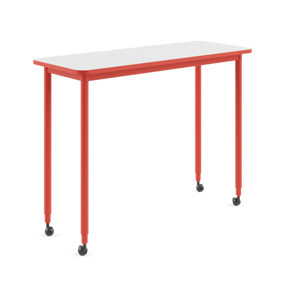 comprar FLEX Mesa de bar móvel moderna Mesa de estação de trabalho Mobilidade fácil para pequenos escritórios online manufacture