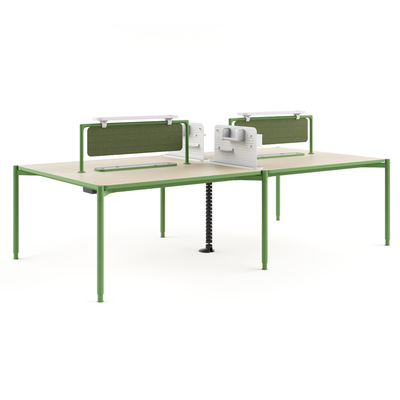 comprar FLEX Cor vibrante Escritório moderno de estação de trabalho Mesa com pernas ajustáveis em altura online manufacture