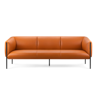 comprar B. um sofá de sala de espera de couro PU, sofá de escritório de tamanho personalizado online manufacture