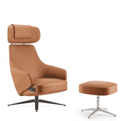 comprar Cadeira Reclinável Executiva Couro PU Ergonômica Encosto Alto Lounge DOHA online manufacture