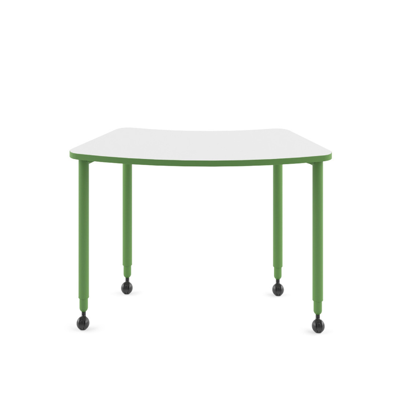 FLEX Practicality Modular Conference Tables On Wheels For Collaborative Training Spaces